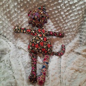 Turkish Doll Toy Cat Handmade Plush Folk Art DELI KIZIN YERI